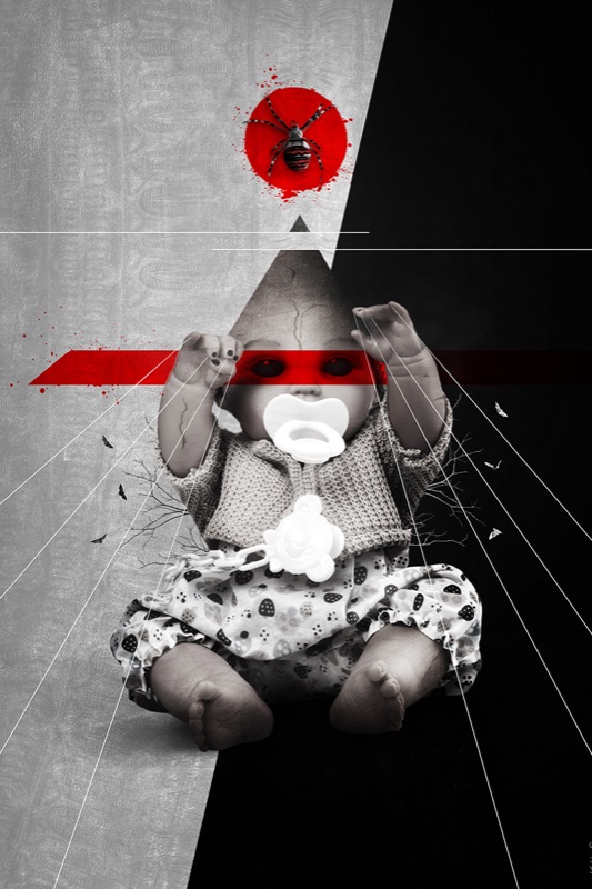 Puppe, Kunstwerk von Katja Casper