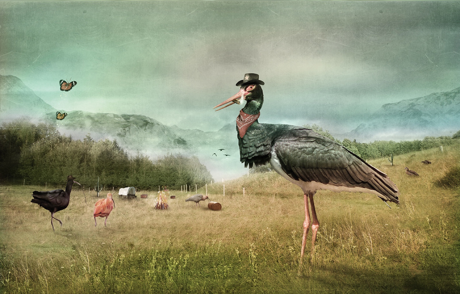 Eine Western-Geschichte, Kunstwerk von Katja Casper