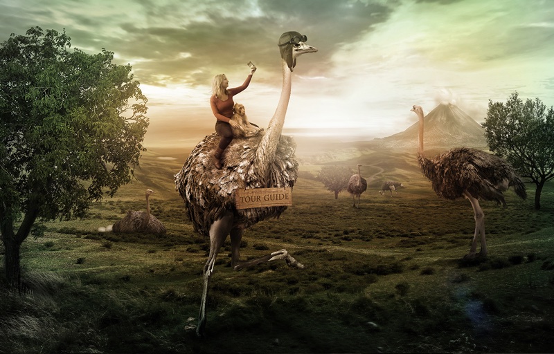 Zeitreise, Kunstwerk von Katja Casper