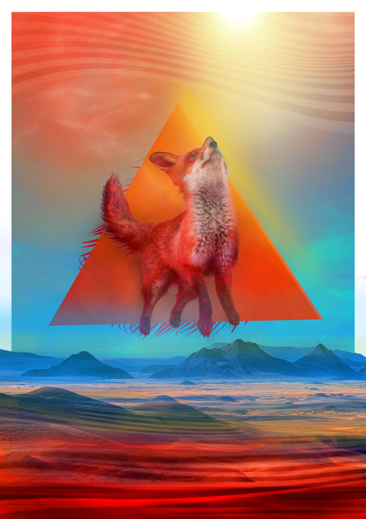 Flying Fox, Kunstwerk von Katja Casper