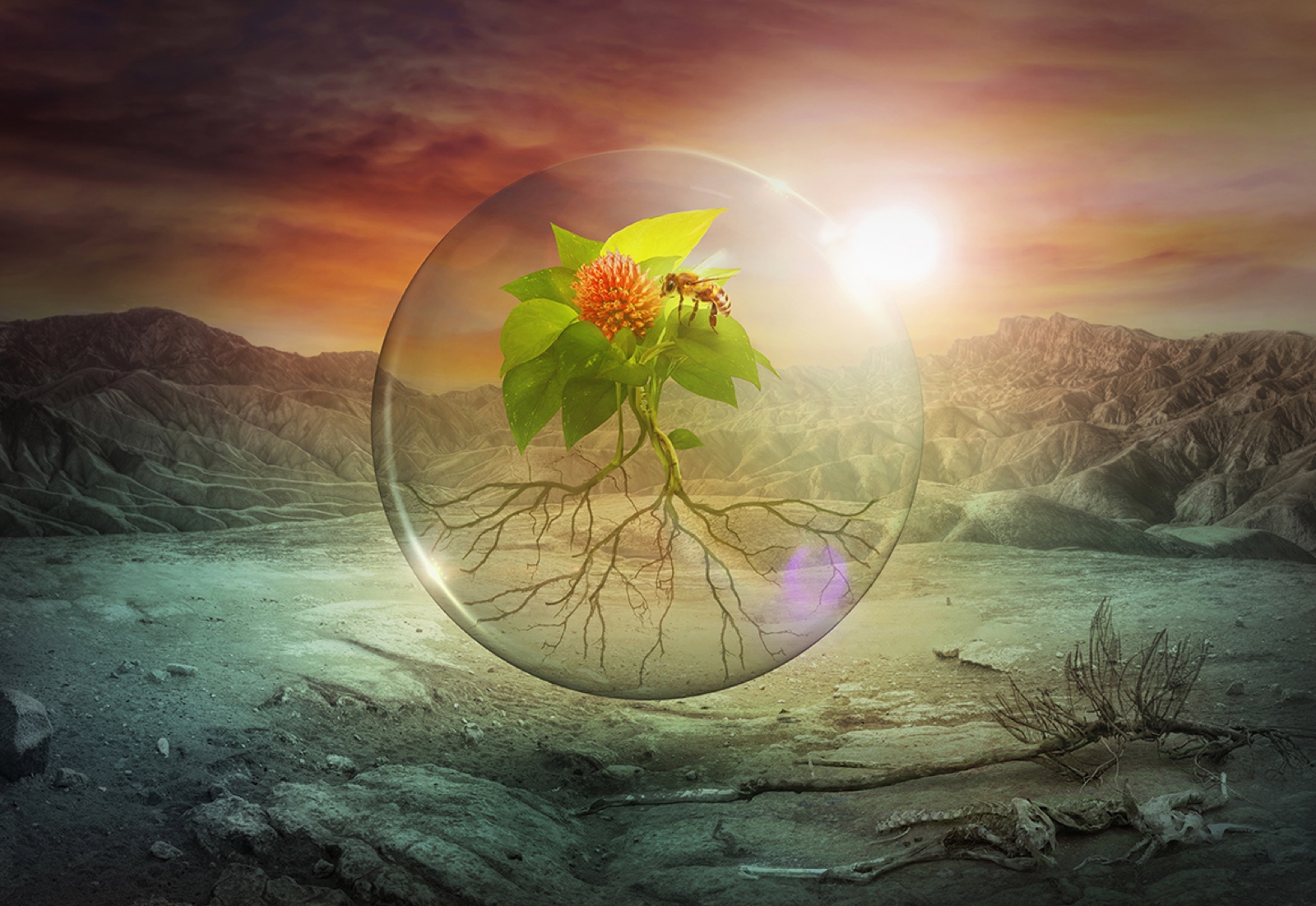 Green Treasure, Kunstwerk von Katja Casper