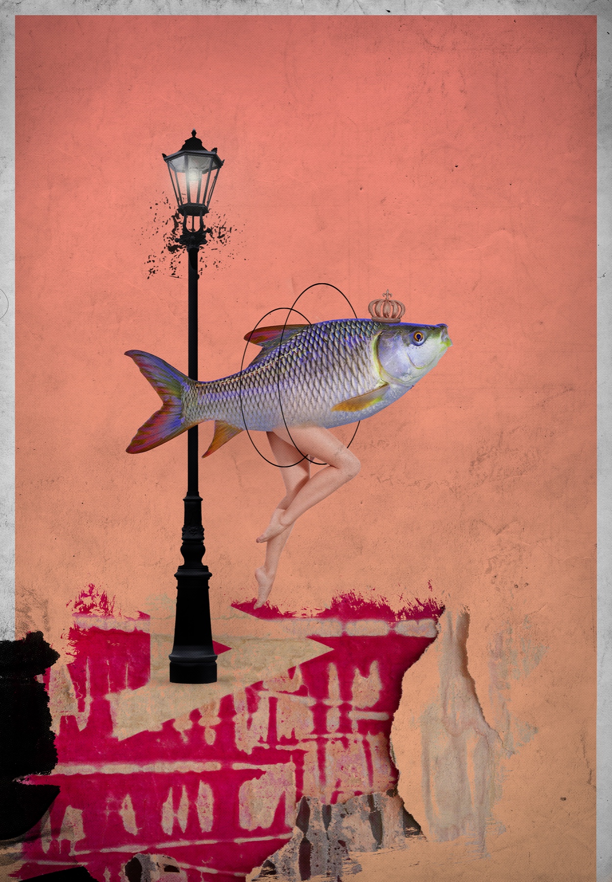 Zodiac Fische, Kunstwerk von Katja Casper