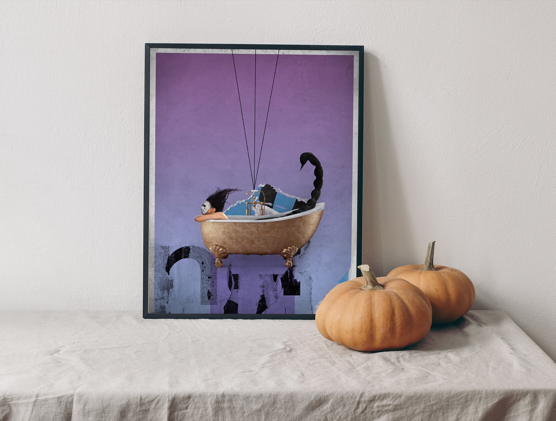 Zodiac Scorpio, Kunstwerk von Katja Casper